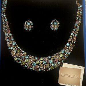 Heidi Daus Vibrant Crystal Necklace Set